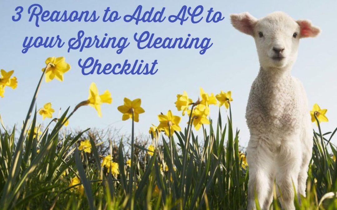 3 Reasons to Add Your Air Conditioner to Your Spring Cleaning Checklist